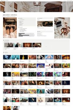 #Organisation #Watchlist_Notion #Academia_Notion_Template #Academia_Notion Movie Organization, Notion Tips, Notion Workspace