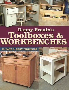 there are many different tools and workbenches in this book, including an island