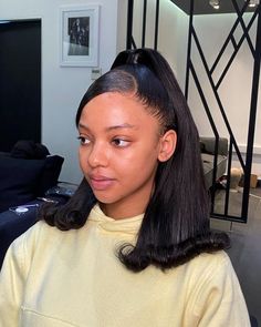 #follow #hairgoals #hair #hairstyles #ponytail #beautyblog #blog #blogging #blogger Sweet 16 Hairstyles, Barbie Ponytail, 90’s Hairstyles, Braided Cornrow Hairstyles