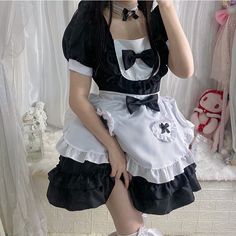 Cute Sweet Pure Maid Lolita Dress
Size Chat： Cute Mini-length Halloween Dress, Cute Mini Length Halloween Dress, Cute Mini Dress For Halloween, Cute Mini Halloween Dress, Short Sleeve Ruffled Dresses For Halloween, Short Sleeve Dresses With Ruffles For Halloween, Cute Black Dress For Costume Party, Cute Black Mini Length Dresses, Short Sleeve Halloween Dress