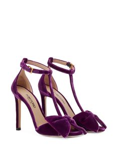 Dark Purple Heels, Achilles Heel, Heels Elegant, Burgundy Heels, Velvet Sandals, Velvet Style, Walking Tall, Purple Heels, Spot Lights