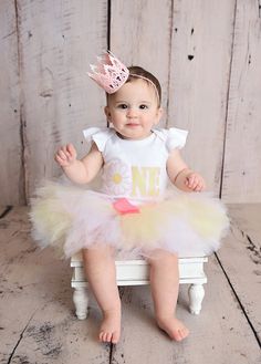 "The perfect birthday outfit for your little princess! At Strawberrie Rose I create whimsical first birthday, second birthday and third birthday outfits and tutus for baby girls that can be made to match your little girl's 1st, 2nd or 3rd birthday event, cake smash or party theme! To personalize or customize this birthday tutu outfit for your baby girl or toddler in a different color scheme or event theme, please contact me first to discuss options. You can also find many other birthday tutu out Sweet Pink Tutu Dress For Birthday, Sweet White Tutu Dress For Birthday, Sweet Tutu Dress For Cake Smash, White Sweet Tutu Dress For Birthday, Sweet Pink Tutu Dress For First Birthday, Sweet White Dress For Cake Smash, Cute Pink Tutu Dress For Birthday, Cute Pink Tutu Dress For First Birthday, Playful White Tutu Dress For Birthday