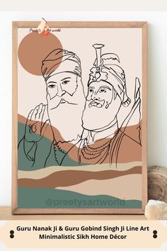 Guru Gobind Singh Ji Paintings, Guru Gobind Singh Ji Drawing, Sikh Groom, Punjab Art, Guru Gobind Singh Ji, Guru Nanak Ji, Modern Indian Art