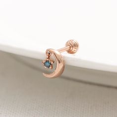 ◐Materials◐ -14K yellow gold, 14K rose gold, 14K white gold -18K yellow gold, 18K rose gold, 18K white gold ✔︎choice one ◐Gauge◐ 16G(1.2mm), 18G(1.0mm) ✔︎choice one ◐Post Length(after closing)◐ -3mm, 4mm, 5mm, 6mm, 7mm, 8mm ✔︎choice one ✔︎The post length is 6mm. (listing image) ✔︎If you require a post longer than 8mm, please contact us for price. ◐Measurement: approx. -5mm(W) x 6.7mm(L) -Backing type: Threaded screw back, 3.5mm in diameter -Post thickness: 18 Gauge (1.0mm) ◐Materials◐ -14K solid Celestial Style Pierced Rose Gold Jewelry, Celestial-style Pierced Rose Gold Jewelry, Celestial Rose Gold Pierced Jewelry, Gold Celestial Internally Threaded Piercings, Gold Celestial Piercings With Internally Threaded Details, Gold Celestial Piercings With Internally Threaded, Lobe Piercing, Tiny Star, Plugs Earrings