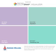 the color scheme for colorsnap visualizer