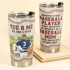 Behind Every Baseball Player - Personalized Tumbler Cup - Birthday, Loving, Christmas Gift For Baseball Players, Sons, Mom, Grandma, Grandsons, Boyfriends, Girlfriends Gifts For Baseball Players, Boyfriends Girlfriends, Travel Team, Birthday Cup, Baseball Gifts, Personalized Tumbler, Birthday Love, Personalized Tumblers, Baseball Mom