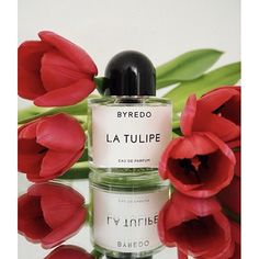 La Tulipe is a fresh and clean floral fragrance with top notes of rhubarb, cyclamen and freesia. A heart incorporates floral notes of tulip, while a base finishes with greenery, blond wood and vetiver.

La Tulipe is built around the idea of the tulip - a flower reminiscent of morning moist gardens and by being one of the season's first flowers to open its bud; the tulip has become a symbol for the rebirth of spring.

"I have always loved tulips and decided to create a fragrance that spoke of the whole idea of the flower.  To do this I wanted to capture its shy characteristic - and combine that with the expressive physicality it bears."  – Ben Gorham
#tulipes #perfume #fragrance Blooming Garden, Perfume Fragrance