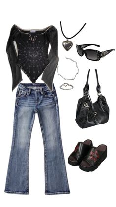 Outfit idea, chunky shoes, everyday outfit, going out fit, miss me jeans, what to wear, fashion ideas, black shirt and jeans Miss Me Jeans Outfit, Black Shirt And Jeans, Shoes Everyday, Jeans Outfit Ideas, Chunky Shoes, Jeans Outfit, Everyday Outfit, Miss Me Jeans, Outfit Idea