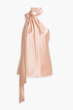 Top Satin, Stockholm Fashion, Satin Top, Flared Pants, One Shoulder Tops, Active Wear Tops, Flare Pants