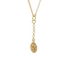 Sweet and statement-making, this Foundrae necklace exudes a modern elegance. The small butterfly has shimmering diamond wings and a subtle X at its center. It's set at the center of the small 18K yellow gold medallion with a tiny spade above it. The medallion hangs at the base of the 18K yellow gold medium belcher chain extension at the center of the mixed fine and small belcher chain. Reverie means 'The Path to Joy' with the idea that elevated positive energy is the catalyst of change that allo Yellow Gold Medallion Brass Chain Necklace, Elegant Brass Medallion Necklace With Vintage Charm, Gold-tone Medallion Charm Necklace, Vintage Charm Brass Medallion Necklace, Elegant Gold-tone Medallion Charm Necklace, Cathy Waterman, Gold Medallion, Heirlooms Jewelry, Band Bracelet