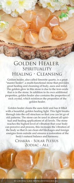 Golden Healer, Citrine Crystal