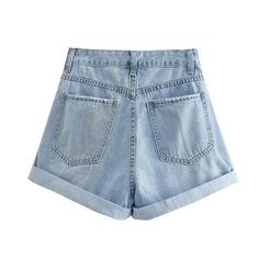 Decoration: Pockets Fabric Type: DENIM Pant Style: regular Pattern Type: Solid Fit Type: regular Style: Casual Season: Summer Waist Type: high Gender: WOMEN Item Type: shorts Closure Type: zipper fly Summer Short Pants, Denim Pants Fashion, Casual Summer Pants, Summer Shorts Denim, Summer Denim, Casual Summer Shorts, Summer Pants, Shorts Women, Vintage Casual