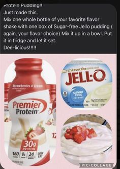 yogurt and jello are the same product in this post - text message