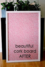 a sign that says beautiful cork board after