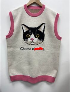 The Choose V* Tuxedo Cat Vest – Sleepy Peach Custom Tuxedo, Luxury Dog Collars, Cherish Every Moment, Cat Fashion, Mark Zuckerberg, Tuxedo Cat, Cardigan Sweater Jacket, Luxury Dog, Pink Collars