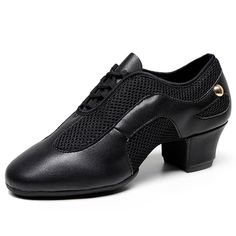 Latin Shoes, Dance Sneakers, Latin Dance Shoes, Line Dance, Cuban Heels, Modern Shoes, Line Dancing, Thick Heel, Dance Performance