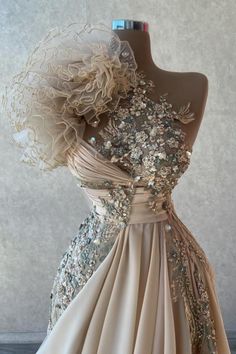 Elegante Abendkleider Lang Gunstig | Abiballkleider mit Glitzer | Babyonlinedress.de Elegant Evening Dresses Long, Colored Wedding Gowns, Backless Homecoming Dresses, Quinceanera Dresses Gold, Dresses Gold, Elegant Gowns, Cheap Formal Dresses, Prom Dresses With Pockets, Cheap Evening Dresses