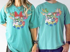 Comfort Colors Toy Story Mickey Head Shirt, Toy Story T-Shirt, Mickey Head Sweatshirt, Toy Story Movie Characters Tee, Jessie And Buzz Gift Jessie And Buzz, Toy Story Movie, Mickey Head, Movie Characters, Toy Story, Comfort Colors, Gender Neutral, Bathing Beauties, Adult Outfits