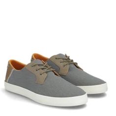 Brand New Men’s Canvas Sneakers Never Worn Original Packaging Purchased Directly From Stitch Fix Casual Gray Plain Toe Sneakers, Casual Low-top Canvas Shoes With Perforated Toe Box, Casual Sneakers With Ortholite Insole And Round Toe, Casual Canvas Shoes With Textured Sole For Sports, Casual Sneakers With Ortholite Insole, Casual Sneakers With Cushioned Footbed And Plain Toe, Casual Sneakers With Cushioned Footbed, Casual Gray Sneakers, Vulcanized Sneakers