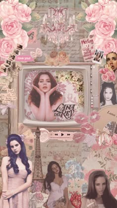 i took a little break but im back!! inpso: @GlassBabie #pink #pinkaesthetic #pinkandwhite #lanadelrey #lanadelreyaesthetic #lanadelreycore #coquette #coquettegirl 🪩💕🎀🩰 Girly Collage, Americana Aesthetic, Secret Paris, Best Music Artists, Fairy Wallpaper, Pouring Rain