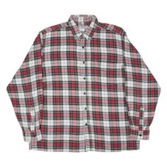 FOR DIRECT Flannel Shirt Red Check Long Sleeve Mens L Wholesale Shoes, Cardigan Coat, Active Wear Tops, Flannel Shirt, Denim Pants, Denim Dress, Casual Tops, Jacket Dress, Shirts Tops