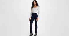 An ultra-high rise meets a modern bootcut leg. We designed these easy-to-wear 725 high-rise bootcut jeans with a fashion-forward rise, slim leg and subtle bootcut at... High Rise Straight Fit Flare Jeans For Fall, Classic Fitted Flare Jeans For Fall, Modern Full-length Flare Jeans For Fall, Slim Fit Straight Bottoms For Fall, Straight Fitted Jeans For Fall, Modern High Rise Flare Jeans For Fall, Fitted Straight Jeans For Fall, Trendy Fall Flare Jeans In Straight Fit, Chic Fitted Straight Flare Jeans