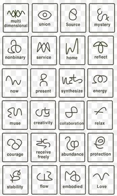 Manifestation spirituality abundance money witchcraft Witchcraft Sigils For Love, Sigils For Energy, Sigil Protection Symbols, Present Tattoo Symbol, Safety Sigil, Sigils And Meanings Protection, Simple Sigils, Love Sigils Witchcraft, Sigils For Love