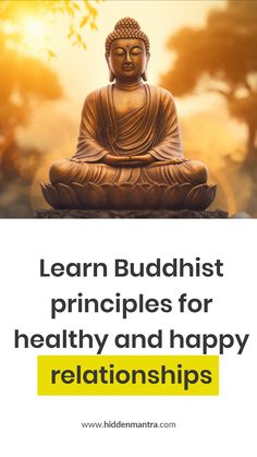 Learn Buddhist principles for healthy and happy relationships Buddhism Beliefs, Be A Good Human, Good Human, Buddhism Quotes, Buddhist Teachings, Buddhism Quote, Healthy And Happy, Happy Relationships, Human Being