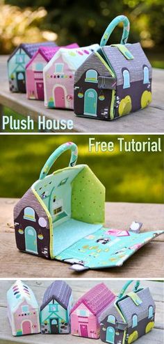 this is an easy to make doll house that looks like it's made out of paper