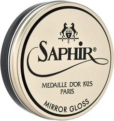 PRICES MAY VARY. MIRROR GLOSS POLISH: Saphir Medaille d'Or Mirror Gloss Wax Polish contains a high concentration of hard waxes providing an effortlessly shiny mirror finish and restored luster. ALL NATURAL: This polish is perfectly balanced with natural turpentine solvent. Some waxes fin the formula are Montan wax, Carnauba wax, & Beeswax. There are a variety of colors and shades such as brown, black, and neutral made without harmful resin & silicones. EASY-TO-USE: Apply thin layers of wax polis Scene Shoes, Shoe Polish, Black Shoe, Shoe Shine, Shoe Repair, Leather Boot Shoes, Natural Wax, Clean Shoes, Leather Care