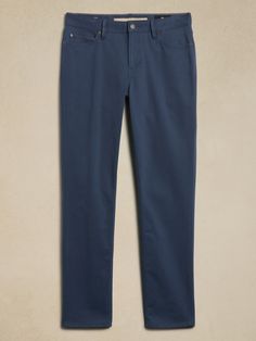 We updated our best-selling Traveler pant, keeping the same high-stretch comfort, but adding a more pronounced twill texture to the fabric.  Slim fit: Mid-rise.  Slim leg.  14" leg opening.  Organic: Made with certified, organically grown cotton that's easier on the earth.  Fabric from Italy's Olimpias mill.  Zip fly with button closure.  Belt loops.  Five-pocket styling.  Slim fit: Mid-rise.  Slim leg.  Leg opening: 14" Inseams: Short 30", Regular 32", Long 34" Model: Size 32x32, 6'2" (188cm). Travel Pants, Dark Olive Green, Blue Khakis, Men's Wardrobe, Italian Fabric, Slim Leg, Slate Blue, Slim Legs, Photo Sessions