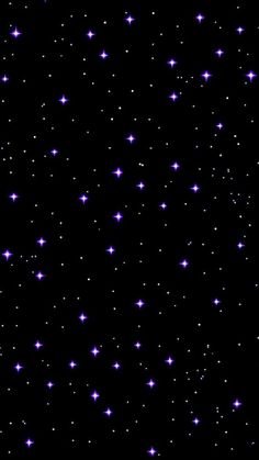 purple and blue stars in the night sky