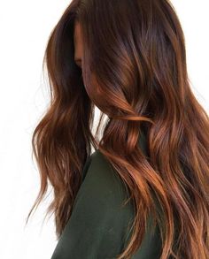 Winter Hair Colors, Fall Hair Color Trends, Copper Highlights, Caramel Highlights, Brown Hair Balayage, Winter Hair Color, Hair Color Highlights, Winter Hair