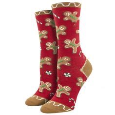 Socksmith Women's Crew Socks Christmas Holiday Gingerbread Men Fun Footwear Sketchbook Prompts, Outfits Jewelry, Sock Lovers, Christmas Wear, Holiday Socks, Socks Christmas, Womens Shoe, Women Crew Socks, Purple Leopard