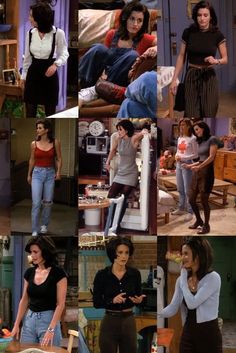 Friends Series Outfit Ideas, Monica Friends Halloween, Friends Iconic Outfits Rachel, Monica And Rachel Outfits Halloween, 90s Fashion Outfits Friends, 80s 90s Inspired Outfits, Best Monica Geller Outfits, Friends Tv Show Inspired Outfits, Friends 80s Outfits