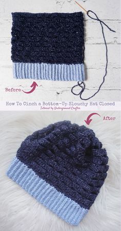 how to crochet a beanie hat for beginners