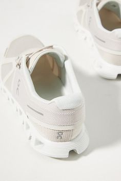 Designed for every day, these are your essential go-to sneakers. An added bonus: they are made of about 44% recycled materials. | Cloud 5 Sneakers by On in Beige, Women's, Size: 9, Polyester/Mesh/EVA at Anthropologie On Cloud 5, Everyday Activities, 50 Fashion, Shoe Shop, Recycled Materials, Me Too Shoes, Every Day, Shopping Outfit, Anthropologie