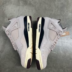 Jordan 4 Retro Og Sp A Ma Manire While You Were Sleeping Women's Size 9.5 Men’s Size 8 Brand New With Box 100% Authentic From A Ma Manire Website While You Were Sleeping, Jordans Women, Jordan 4 Retro, Womens Jordans, Jordan Shoes, Womens Shoes Sneakers, Womens Sneakers, Jordan, Shoes Sneakers