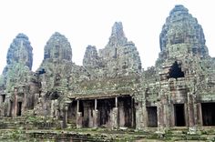 the ruins of an ancient temple in angna, indonesia photo by michael j smith