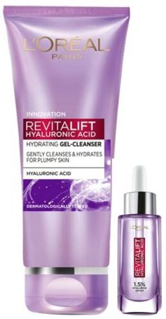 sponsored - Find many great new & used options and get the best deals for L'Oreal Paris Revitalift Hyaluronic Acid Serum, 15ml + Cleanser, 120ml at the best online prices at eBay! Free shipping for many products! Loreal Skin Care, Skincare Favorites, Serum Cream, Hyaluronic Acid Serum, L Oreal, Loreal Paris, Hyaluronic Acid, Care Products, Serum