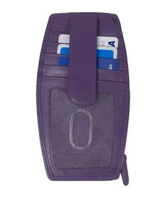 Two Sided Essentials Slim Purple Wallet Purple Rfid Blocking Wallets For Travel, Purple Rfid Blocking Wallet For Travel, Purple Rfid-blocking Travel Wallet, Purple Rfid Blocking Travel Wallet, Purple Wallets With Card Slots For Everyday Use, Purple Wallet With Card Slots For Everyday Use, Purple Travel Wallet With Zipper Closure, Travel Wallet With Zipper Closure In Purple, Purple Wallet With Zipper For Everyday Use