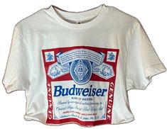 Bud Weiser, Western Tee, From Santa, Crop Top, Crop Tops, T Shirts, The Originals, Trending Outfits, Women Shopping