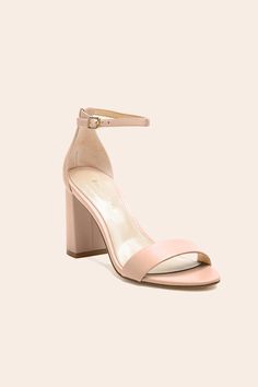 Bridesmaid shoes with 3 inch chunky block heels (great for outdoor weddings), padded with memory foam for extra comfort. Available in Nude Blush. Comfortable bridesmaid shoes with extra height, perfect for outdoor weddings. | Nude Blush Shoes Size 9 | Birdy Grey Mary High Chunky Heel Shoes Spring Prom Block Heels With 4-inch Heel, Elegant Pink Heels With Stacked Heel, Spring Prom Block Heels With Round Toe, Pink Formal Block Heels With Stacked Heel, Formal Pink Block Heels With Stacked Heel, Pink 4-inch Heel Block Heels For Formal Occasions, Spring Wedding Shoes With Padded Block Heel, Spring Prom Block Heels With Heel Strap, Feminine Heels With Heel Strap And Block Heel