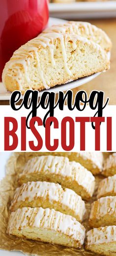 eggnog biscotti is an easy and delicious treat for breakfast or brunch