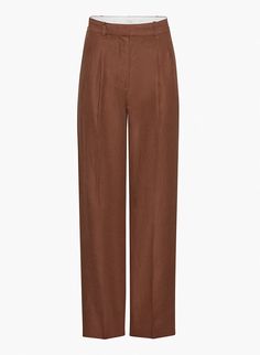 EFFORTLESS LINEN PANT | Aritzia Linen Pants Style, Effortless Pant, Melina Pant, Olive Skirt, Knife Pleats, Linen Pant, Wide Leg Linen Pants, Triangle Bralette, High Rise Pants