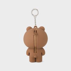 Overview:When you're on the go, this keychain is perfect for carrying small essentials and cash. Plus, it doubles as a cute accessory.Product Description:LINE FRIENDS BROWN Keyring PouchMaterial:SILICONE, ZINC ALLOYProduct Size:4.8" X 3.4" X 3.2" Kakao Friend Keychain, Line Friends, Car Accessories, The Go, Mlb, Size 4, Product Description, Pouch, Quick Saves