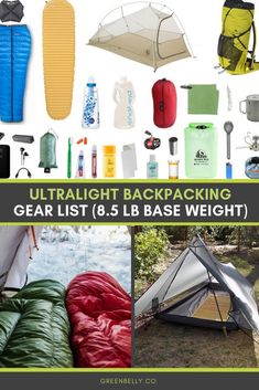 the ultimate backpacking gear list is here