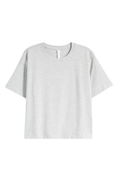 Work up a sweat in this crewneck T-shirt cut with a boxy fit from a lightweight blend that will help keep you cool no matter what you do. 22 1/2" length (size Medium) Crewneck Short sleeves 47% pima cotton, 47% Tencel® modal, 6% spandex Tencel modal is a sustainably produced fiber made with closed-loop processing and is certified with the EU Ecolabel as having a low environmental impact throughout the entire lifecycle Machine wash, dry flat Made in Peru Boxy Fit Crew Neck Top For Loungewear, Boxy Crew Neck Top For Loungewear, Casual Boxy T-shirt For Loungewear, Boxy Cotton Tops For Athleisure, Graphic Tee Tops With Boxy Fit For Loungewear, Boxy Fit Graphic Tee For Loungewear, Athleisure Boxy Fit Crew Neck Tops, Boxy Cotton Athleisure Tops, Boxy Fit Cotton Tops For Athleisure