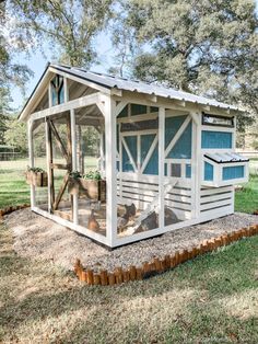 Chicken Coop With Fence Around It, Dual Chicken Coop Ideas, Cheap Chicken Coop Diy Pallets, Chicken Coop With Clear Roof, Rodent Proof Chicken Coop, Chicken Coop With Run Around Garden, Green House And Chicken Coop, Florida Chicken Coop, Chicken Coop Sloped Yard