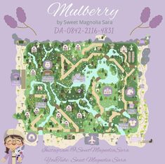 the map for mulberry by sweet magnolia sara